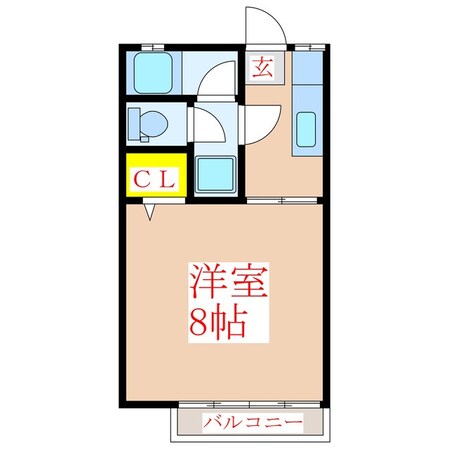 ラフォート中央の物件間取画像